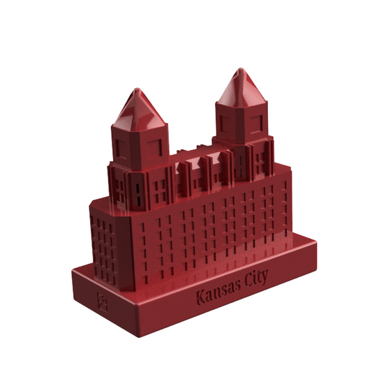 Collectible #04 - 909 Walnut (Kansas City, MO) Red Premium Building Cap