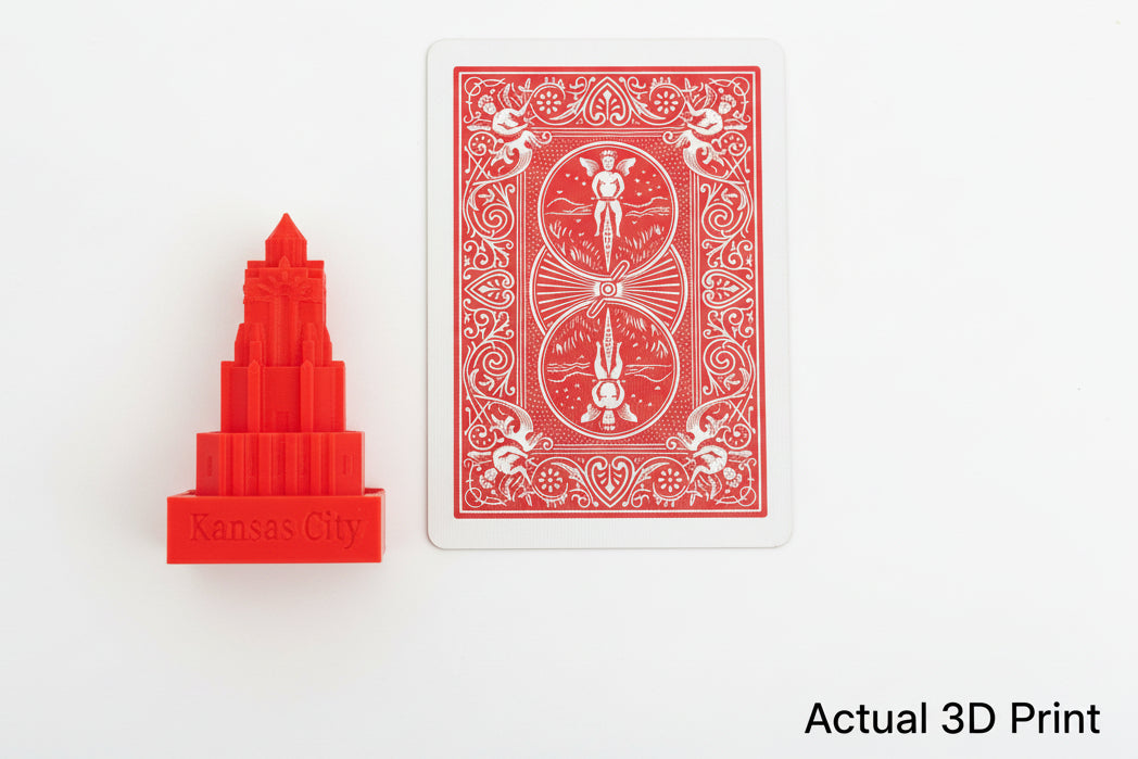 Collectible #03 - KCP&L Building (Kansas City, MO) Red Premium Building Cap