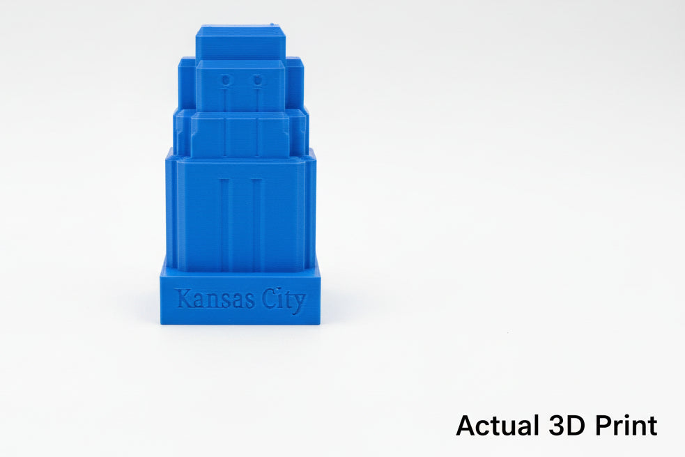 Collectible #05 - One Kansas City Place (Kansas City, MO) Blue Premium Building Cap