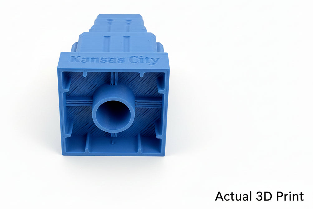Collectible #05 - One Kansas City Place (Kansas City, MO) Blue Premium Building Cap