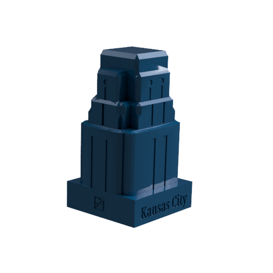 Collectible #05 - One Kansas City Place (Kansas City, MO) Blue Premium Building Cap