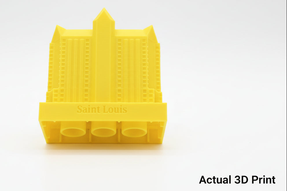 Collectible #16 - One Metropolitan Square (St Louis, MO) Yellow Premium Building Cap