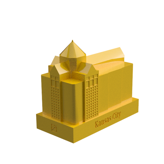 Collectible #08 - Town Pavilion (Kansas City, MO) Yellow Premium Building Cap